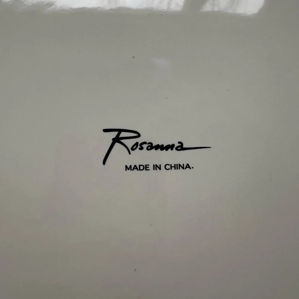 Rosanna Inc. Ceramic Square Serving Platter 